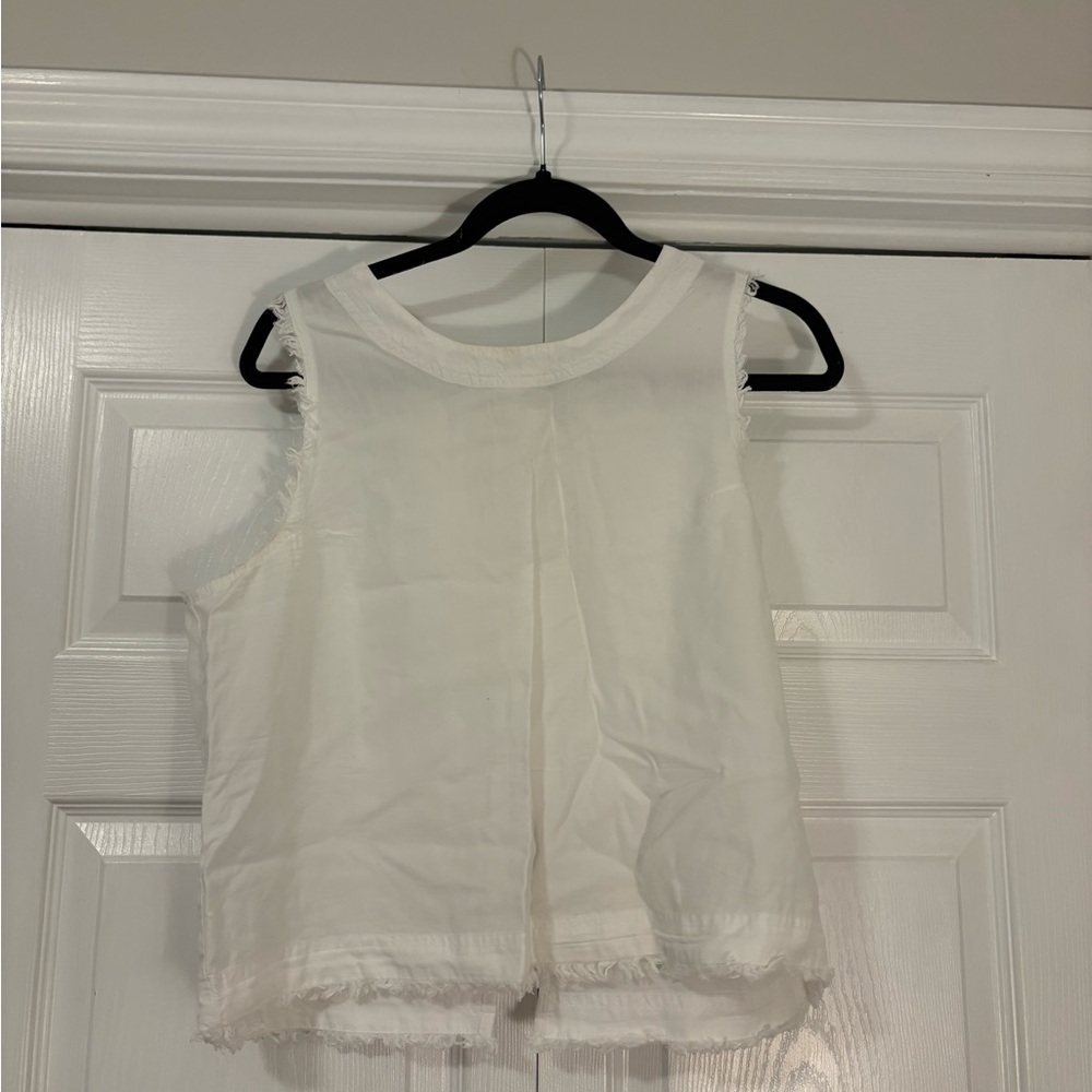 Thread & Supply Crisp White Blouse